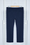 Lacivert Pileli Klasik Baggy Fit Kumaş Pantolon TMNSS24PL00024 - 9