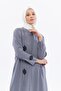 Large Size Women's Summer Ferace with Stone Detail - 6