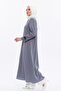 Large Size Women's Summer Ferace with Stone Detail - 4