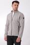 Suede Seasonal Coat with Chest Zipper and Judge Collar Pldp 2981 - 4