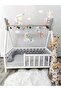 500 cm 3-Piece Knitted Protection Model New Generation Plush Fabric (for 90X190 Montessori Bed) - 2