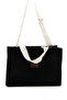 Women's Waterproof Large Size Beach and Shopping Bag Zippered Shoulder Clutch Bag - 2