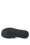 Women's Genuine Leather Black Flat Slippers - 3