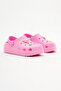 Women's Fuchsia High Heel Eva Sandals with Accessories - 2
