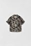 Boys Linen Fabric Shirt and Shorts Set - 6