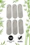 Bamboo Ballerina Silicone Non-Slip Seamless Unisex 6-Piece Socks