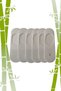 Bamboo Ballerina Silicone Non-Slip Seamless Unisex 6-Piece Socks - 2