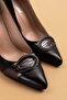Women's Genuine Leather Stiletto Shoes Ast.6201 - 4