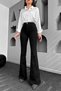"High Waist Spanish Leg Women's Jeans with Elegance and Comfort Together My - 5