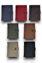 7 Colors, Minimal Card Holder&Wallet with Money Compartment,10 Transparent Card Compartments,Leather Men's Card Holder Wallet - 4