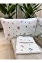 Patterned Double 100% Cotton Non-Elastic Bed Sheet And Pillowcase Set