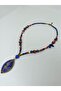 Afghan Tip Ethnic Design Authentic Bohemian Short Natural stone Necklace No:32 - 2