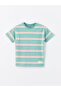 Crew Neck Striped Baby Boy T-Shirt