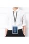 Waterproof Ziplock Neck Hanging Passport Pouch - Secure and Practical Passport Holder for Travel - 8