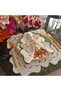 Green and marbled green detailed Placemat, 12 pieces, made of stain-resistant fabric. - 6