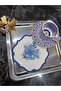 Femme En Bleu Cocktail and Coffee Side Serving Napkin 1 Piece - 4