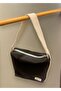 Woven Canvas Zippered Bag That Can Be Used as a Shoulder Bag or Backpack - Black - 4