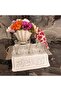 "The Guest Came with Abundance" Specially Designed Tea Tray Cover, Service and Presentation Napkin 1 Piece - 8