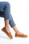 Genuine Leather Women's Espadrilles Narrow Fit, Leather Espadrilles with Jute Braided Sole, Handmade Tan Leather Espadrilles - 6