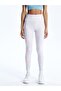 Batik Patterned Women's Sports Tights with Elastic Waist - 4