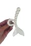 Cream Colored Pearl Large Size Fish Figure Latch Buckle - 3