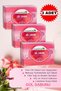 Natural Rose Soap 140 Gr x 3 Pieces Repair Nourishing Natural for All Skin Types