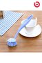 Dishwashing and Sink Cleaning with Scraper Kitchen Countertop Brush Mixed Color - 3