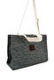 Women's Waterproof Large Size Beach and Shopping Bag Zippered Shoulder Clutch Bag - 3