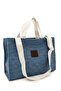 Women's Waterproof Large Size Beach and Shopping Bag Zippered Shoulder Clutch Bag - 4