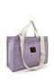Women's Waterproof Large Size Beach and Shopping Bag Zippered Shoulder Clutch Bag - 4