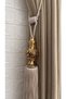 Curtain Accessory Polyester Vase Elegant Model Tasseled Bracket Cornice Mounting Kit 1 Piece