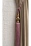 Curtain Accessory Polyester Vase Elegant Model Tasseled Bracket Cornice Mounting Kit 1 Piece