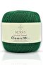 Classic 10 Crochet Yarn 100% Mercerized Cotton Knitting Yarn, Lace Yarn, Giza Egyptian Cotton Green