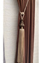 Curtain Accessory Polyester Vase Shah Model Tasseled Braçol Cornice Takmatik 1 Piece - 2
