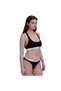 Box of 2 Women's Elastic Band Sports Bralet Suitable for Daily Use Lucy - 4