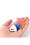 Colorful, Fluffy Realistic Mouse Cat Toy, 5 Pieces - 5