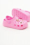 Women's Fuchsia High Heel Eva Sandals with Accessories - 4