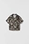 Boys Linen Fabric Shirt and Shorts Set - 5
