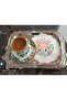 Tree of Life Cocktail and Coffee Side Serving Napkin 1 Piece Pink