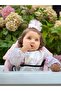 Printed, Waterproof, Stain Resistant, Easy-to-Wipe Baby Bib with Sleeves - 4