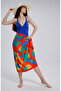 95x145 Colorful Ring Patterned Pareo - 7