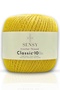 Classic 10 crochet yarn 100% mercerized cotton knitting thread, lace yarn, giza egyptian cotton mercerized thread yellow