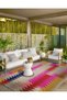 Triangular Multi-Colored Sayout Motif Decorative Carpet and Washable Carpet Miravip9637 - 4