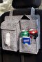 Luxury Auto Back Seat Cup Holder Car Felt Bag Organizer Item Organizer Napkin Holder