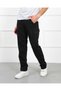 Men's Cargo Pocket Elastic Waist Joger Pants Mask - 5