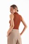 Women's Lycra Sleeveless Crop Blouse - 4