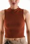 Women's Lycra Sleeveless Crop Blouse - 5