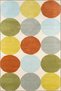 Circle Pattern Colorful Decorative Carpet and Washable Carpet Miravip9649