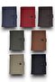 7 Colors, Minimal Card Holder&Wallet with Money Compartment,10 Transparent Card Compartments,Leather Men's Card Holder Wallet - 4