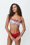 Strapless Bikini Set 3240 Multicolored - 2